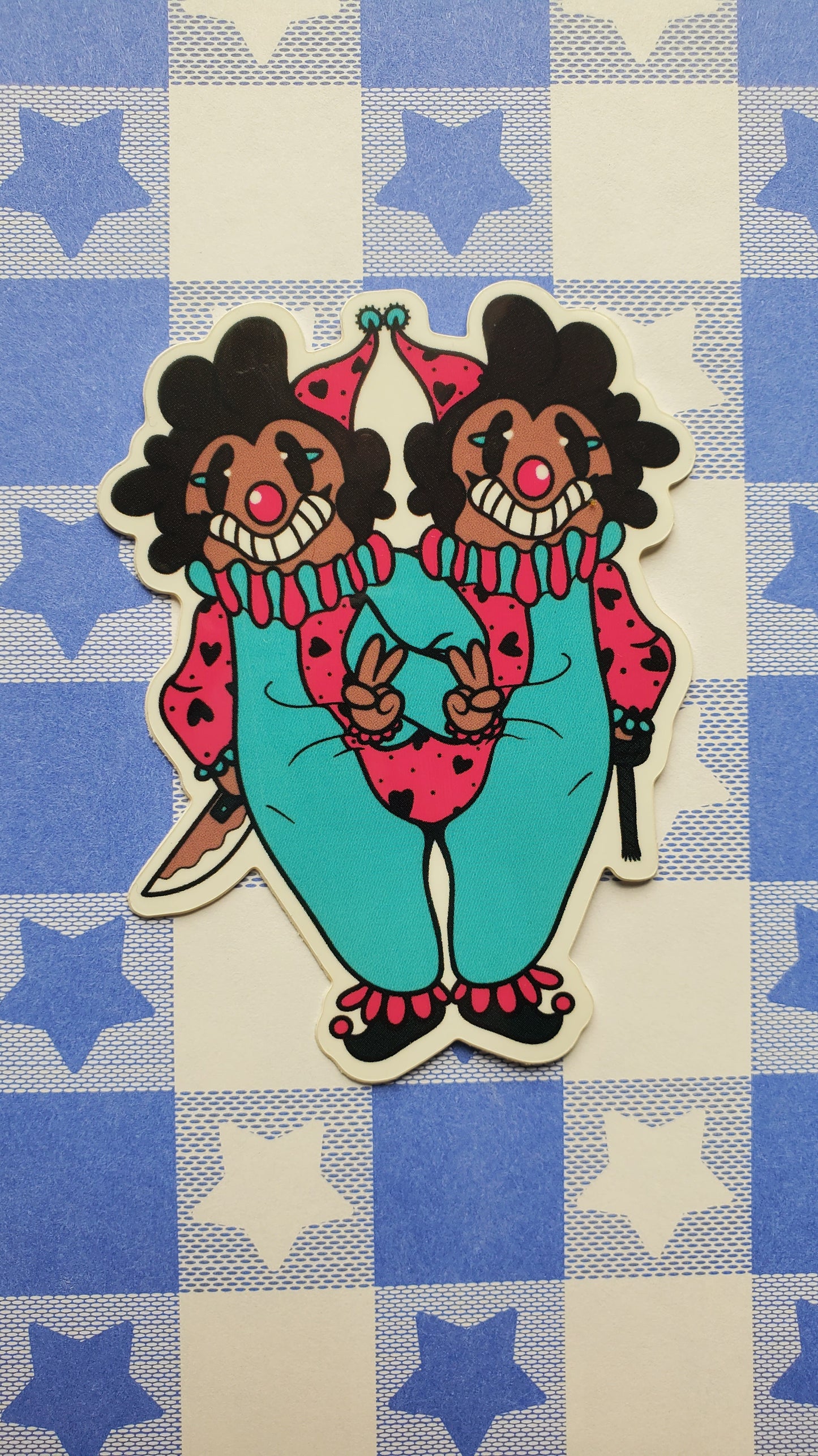 Trouble Twin Clowns